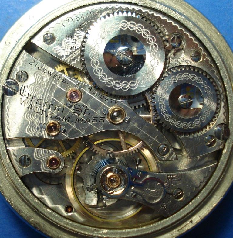 waltham 21 jewels pocket watch